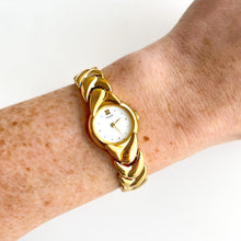 Load image into Gallery viewer, Ladies Pulsar (by Seiko) Watch with Gold-Plated Bracelet and Round Dial