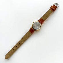Load image into Gallery viewer, Ladies' 90s Moon Phase Equinox Quartz Watch with Brown Leather Strap