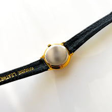Load image into Gallery viewer, Vintage Ladies' Sutus Moon Phase Quartz Watch with Black Leather Strap