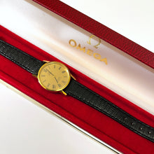 Load image into Gallery viewer, Tiny 1978 Omega De Ville Ladies' Vintage Quartz Watch - Boxed