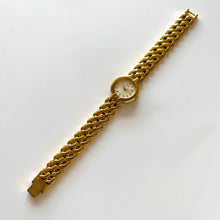 Load image into Gallery viewer, Vintage 1990s Gold-Plated Ladies' Seiko Quartz Watch With Intricate Bracelet