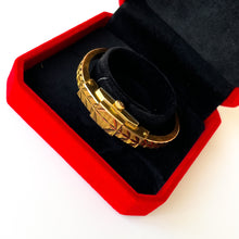 Load image into Gallery viewer, Vintage Gold-Plated Bucherer Mechanical Bangle Watch with Concealed Dial