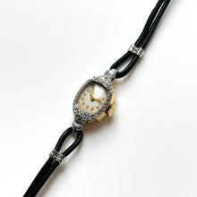 Load image into Gallery viewer, Vintage 1960 Ladies' Two-Tone Bulova Mechanical Watch with Cordette Strap