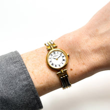 Load image into Gallery viewer, Vintage Ladies' Two-Tone Michel Herbelin Quartz Watch with White Dial