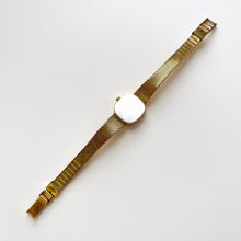 Load image into Gallery viewer, Ladies' Vintage Gold-Plated Tissot Quartz Watch with Beige Dial