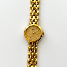 Load image into Gallery viewer, Vintage 1990s Gold-Plated Ladies' Seiko Quartz Watch With Thin Bracelet