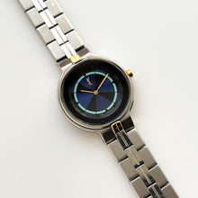 Load image into Gallery viewer, Vintage 90s Yves Saint Laurent Ladies' Quartz Watch with Stainless Steel Bracelet and Blue Dial