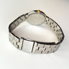 Load image into Gallery viewer, Vintage 90s Yves Saint Laurent Ladies' Quartz Watch with Stainless Steel Bracelet and Blue Dial