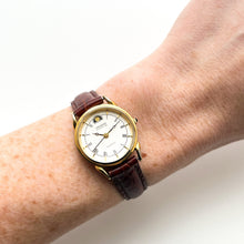Load image into Gallery viewer, Vintage 90s Ladies' Imado Sun & Moon Phase Quartz Watch