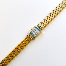 Load image into Gallery viewer, Rare Vintage 1990s 18ct Gold-Plated Ladies' Seiko Quartz Watch With Diamond-Set Bezel