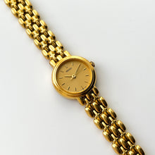 Load image into Gallery viewer, Vintage 1990s Gold-Plated Ladies' Seiko Quartz Watch With Thin Bracelet
