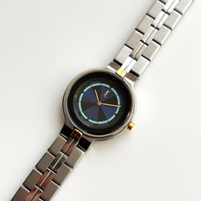Load image into Gallery viewer, Vintage 90s Yves Saint Laurent Ladies' Quartz Watch with Stainless Steel Bracelet and Blue Dial
