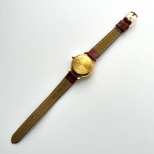 Load image into Gallery viewer, Ladies' 90s Sun & Moon Equinox Quartz Watch with Brown Leather Strap
