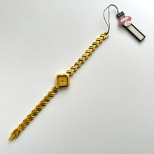 Load image into Gallery viewer, Ladies Anchor Watch with Gold-Plated Bracelet and Intricate Bracelet