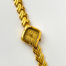 Load image into Gallery viewer, Ladies Anchor Watch with Gold-Plated Bracelet and Intricate Bracelet