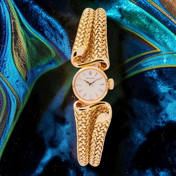 Vintage Rolex Cocktail Watches for Women: Precision & Orchid