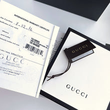 Load image into Gallery viewer, Boxed Gucci G Frame Watch with Square Mother of Pearl Dial and Double
