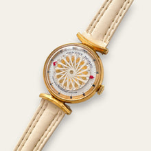 Load image into Gallery viewer, Vintage Ernest Borel Cocktail Kaleidoscope Gold Mechanical Watch 1970s
