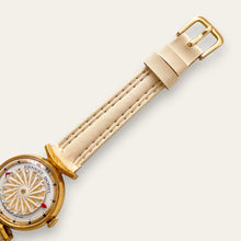 Load image into Gallery viewer, Vintage Ernest Borel Cocktail Kaleidoscope Gold Mechanical Watch 1970s
