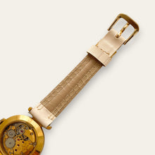 Load image into Gallery viewer, Vintage Ernest Borel Cocktail Kaleidoscope Gold Mechanical Watch 1970s
