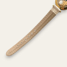 Load image into Gallery viewer, Vintage Ernest Borel Cocktail Kaleidoscope Gold Mechanical Watch 1970s
