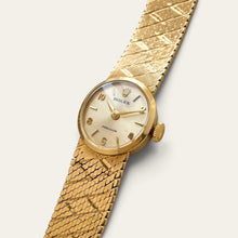 Load image into Gallery viewer, Vintage Rolex Precision Ladies 9ct Gold Watch 1965 Mechanical Bracelet
