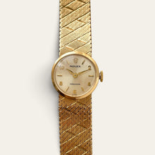 Load image into Gallery viewer, Vintage Rolex Precision Ladies 9ct Gold Watch 1965 Mechanical Bracelet
