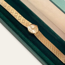 Load image into Gallery viewer, Vintage Rolex Precision Ladies 9ct Gold Watch 1965 Mechanical Bracelet
