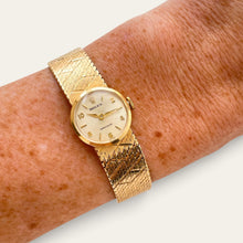 Load image into Gallery viewer, Vintage Rolex Precision Ladies 9ct Gold Watch 1965 Mechanical Bracelet
