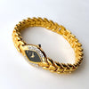 Rare Vintage 1993 Gold-Plated Ladies' Seiko Quartz Watch With Diamond