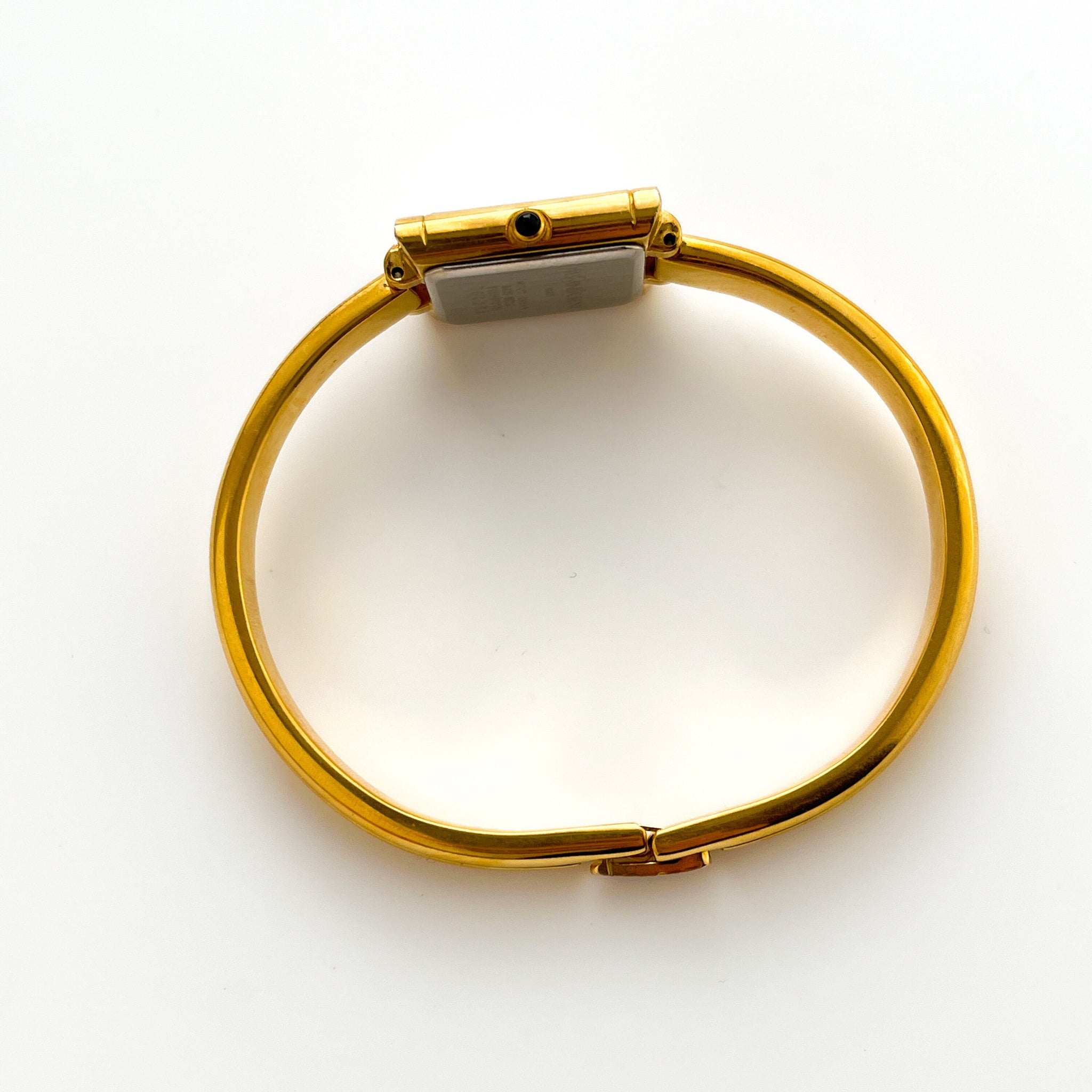 Vintage 90s Yves Saint Laurent Ladies' Bangle Style Quartz