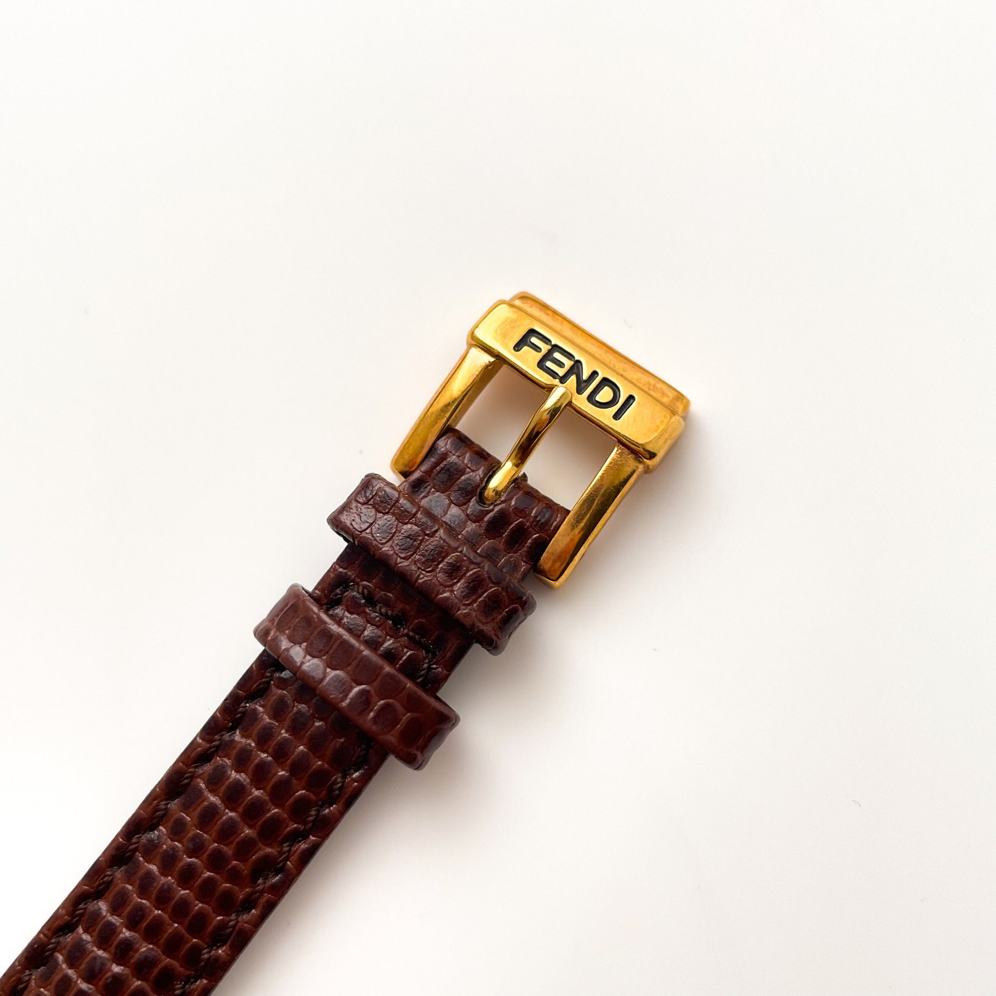 Ladies' Vintage 90s Gold-Plated Fendi Quartz Watch – Finchley Watches