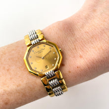 Load image into Gallery viewer, Vintage Two-Tone Christian Dior Ladies&#39; Quartz Watch - Octagon Dial
