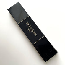 Load image into Gallery viewer, Vintage 90s Gold-Plated Yves Saint Laurent Ladies&#39; Quartz Watch with Black Leather Strap - Boxed
