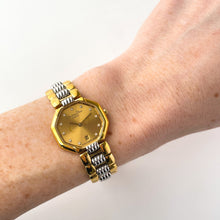 Load image into Gallery viewer, Vintage Two-Tone Christian Dior Ladies&#39; Quartz Watch - Octagon Dial
