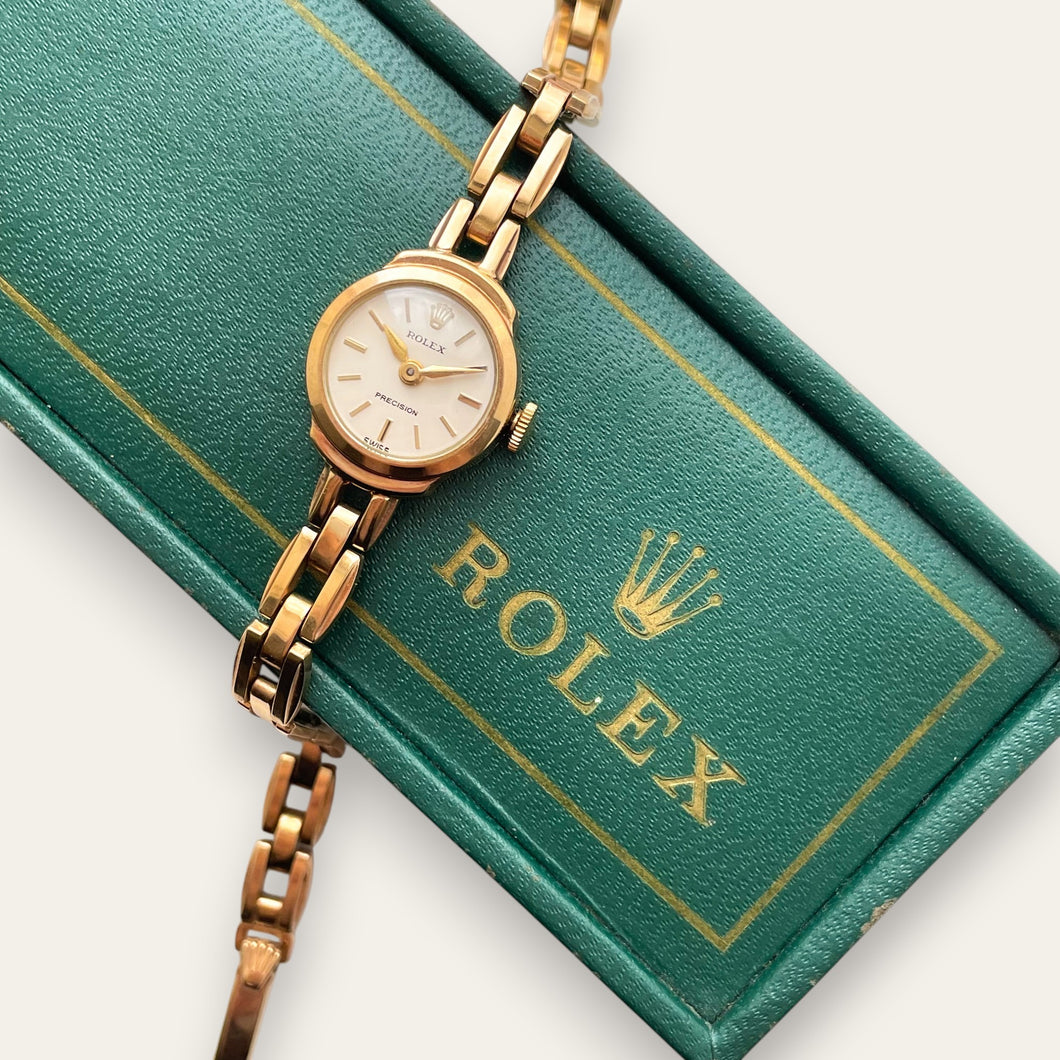 1960s Rolex Precision 9ct Gold Ladies' Watch