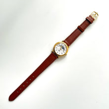 Load image into Gallery viewer, Ladies&#39; Vintage Gold-Plated Lorus Sun &amp; Moon Phase Quartz Watch
