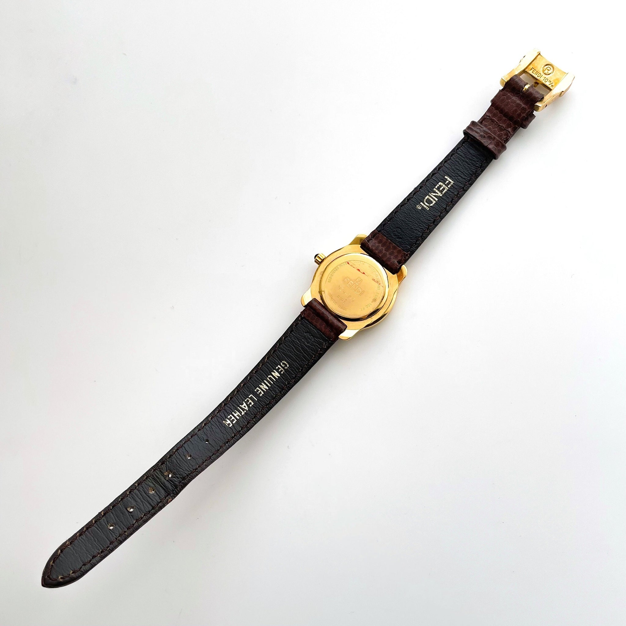 Rare Vintage 1990s Boxed Vintage Fendi Quartz Watch – Finchley Watches