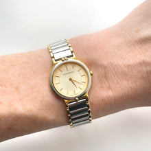 Load image into Gallery viewer, Vintage 90s Yves Saint Laurent Ladies&#39; Quartz Watch with Two-Tone Bracelet
