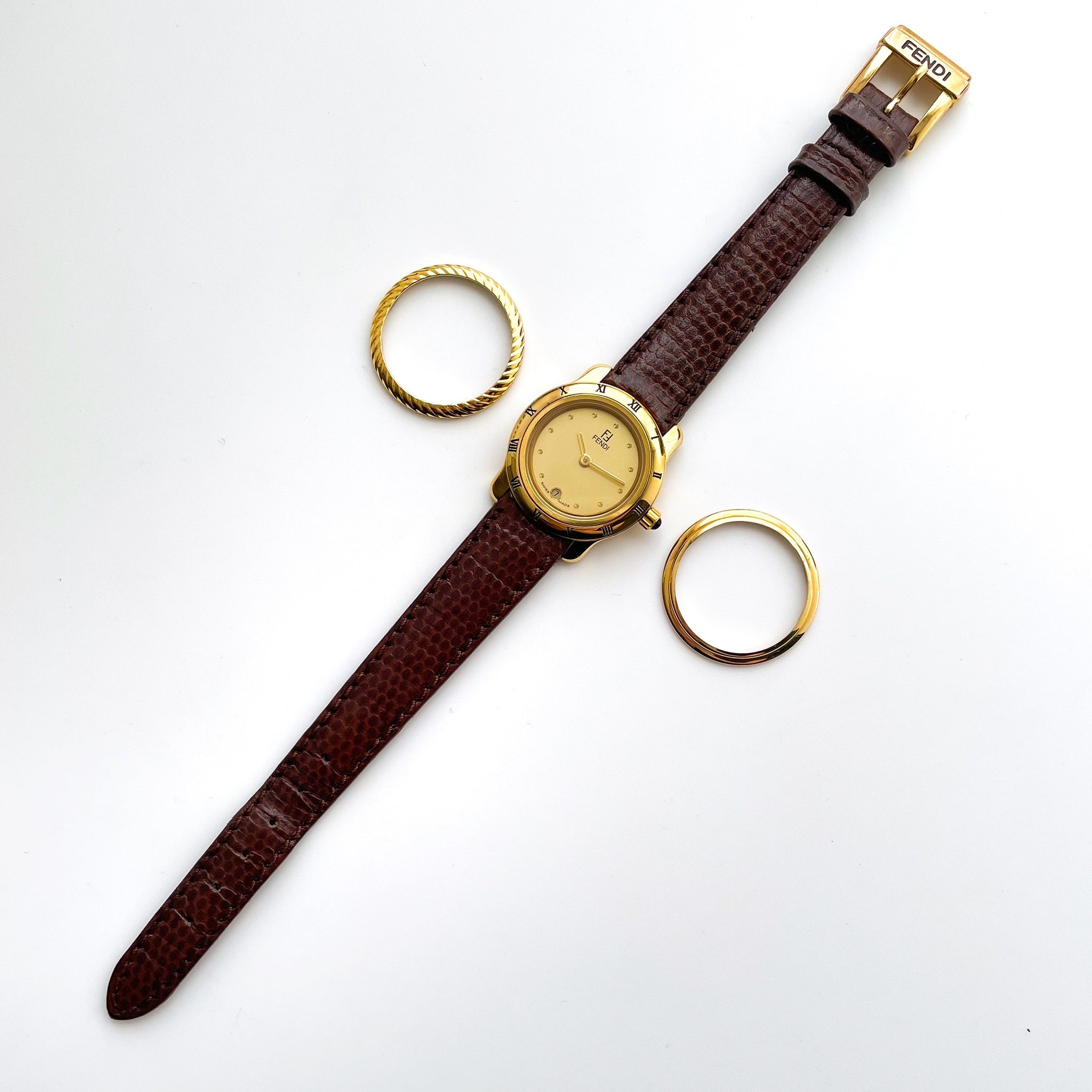 Rare Vintage 1990s Boxed Vintage Fendi Quartz Watch  display picture 1