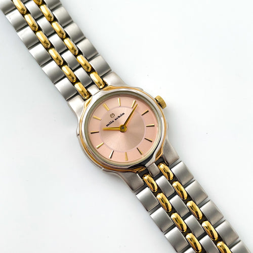 Ladies' Mila Sch√∂n Watch with Two-Tone Bracelet and Round Rose Gold Dial - Boxed