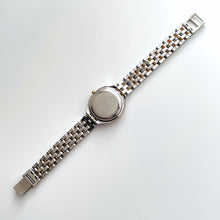 Load image into Gallery viewer, Vintage Two-Tone Christian Dior Ladies&#39; Quartz Watch with Gold Dial and Date Window
