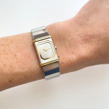 Load image into Gallery viewer, Rare Vintage 90s Two-Tone Yves Saint Laurent Ladies&#39; Reverso Quartz Watch
