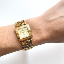 Load image into Gallery viewer, Vintage 1990s Ladies&#39; Gold-Plated Givenchy ‚ÄòApsaras‚Äô Quartz Watch with Beige Dial
