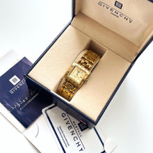 Load image into Gallery viewer, Vintage 1990s Ladies&#39; Gold-Plated Givenchy ‚ÄòApsaras‚Äô Quartz Watch with Beige Dial
