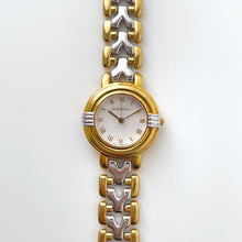 Load image into Gallery viewer, Vintage 1990s Yves Saint Laurent Ladies&#39; Quartz Watch with Two-Tone Bracelet and Textured Dial
