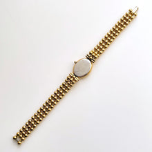 Load image into Gallery viewer, Vintage Ladies&#39; Gold-Plated Michel Herbelin Quartz Watch With Beaded Bracelet and Oval Dial

