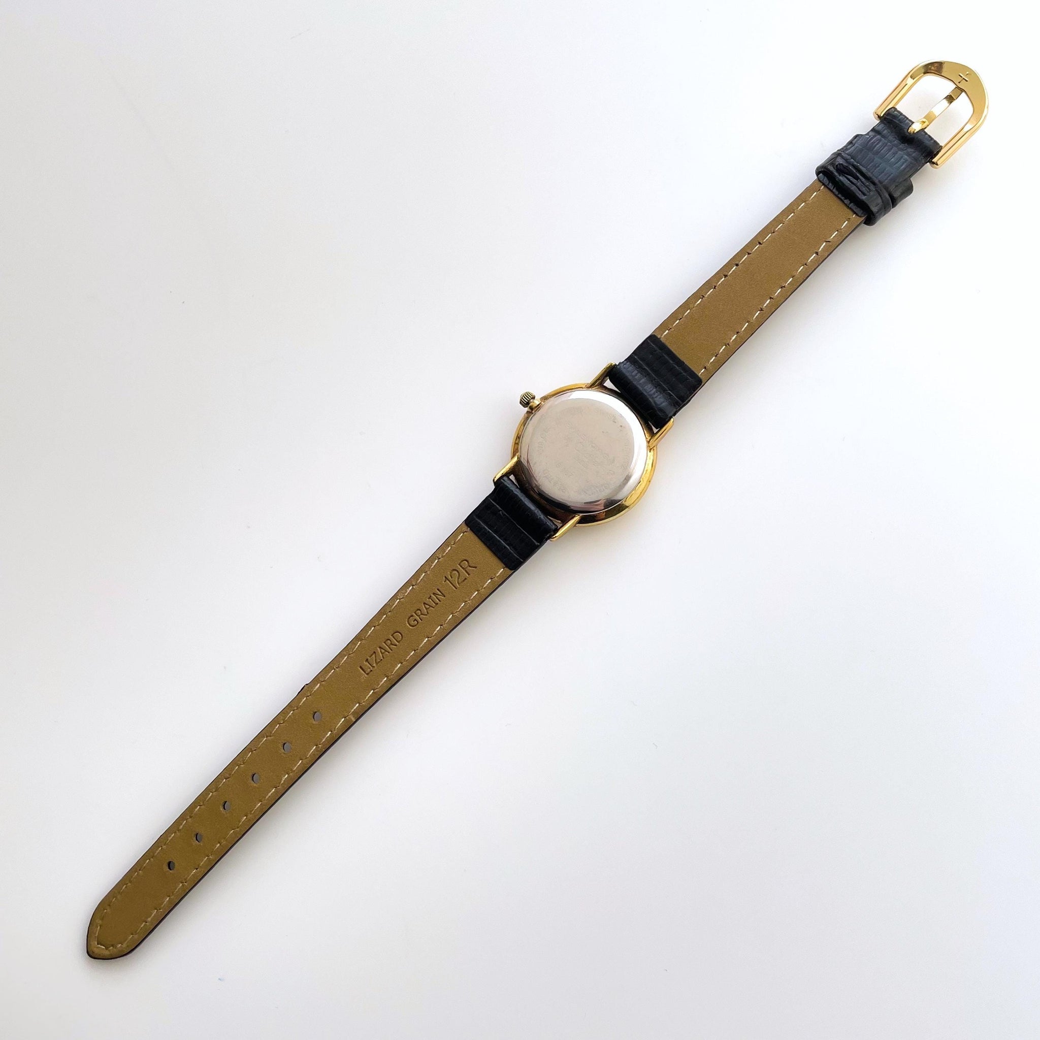 時計 Vintage BALENCIAGA Quartz Watch Gold Vintage Gold-plated Ladies' Balenciaga Quartz Watch With
