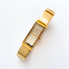 Vintage 90s YSL Ladies' Bangle Quartz Watch - Gold-Plated