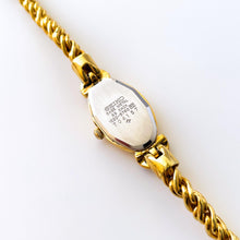 Load image into Gallery viewer, Rare 90s Seiko Gold-Plated Jewellery Watch – Rubies &amp; Diamonds
